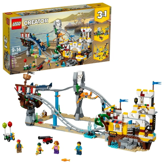 LEGO Creator 3in1 Pirate Roller Coaster31084(923 Pieces)