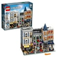 thumbnail image 1 of LEGO Creator Expert Assembly Square 10255, 10th Anniversary Addition to the LEGO Modular Building Series, Provides Hours of Creative Play for Adults, 1 of 17