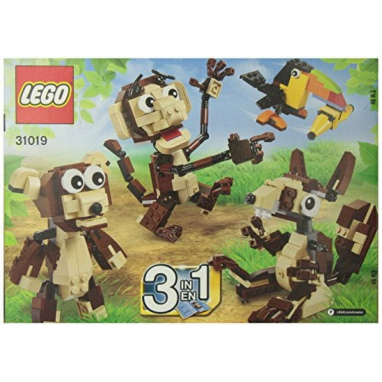 LEGO Creator 3in1 Birdhouse 31143, Birds to Hedgehog to Beehive Set, Forest  Animal Figures, Building Toys for Kids Ages 8 Years and Over, Colorful Toy