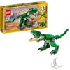 LEGO Creator Mighty Dinosaurs 31058 Build It Yourself Dinosaur Set, Create a Pterodactyl, Triceratops and T Rex Toy (174 Pieces)