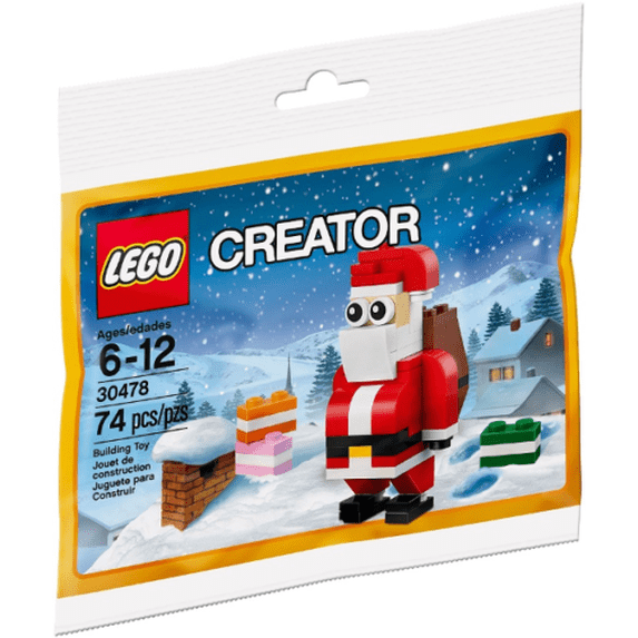 LEGO Creator Santa Claus (30478) Polybag Holiday Brand New Factory Sealed