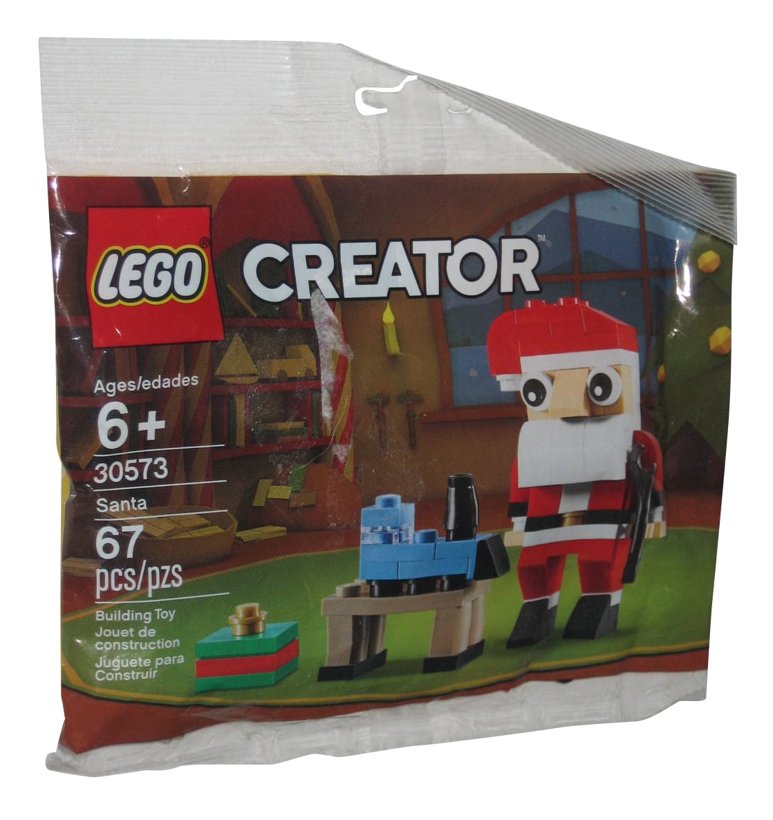 LEGO Creator Santa Clause Holiday Christmas Building Toy Figure