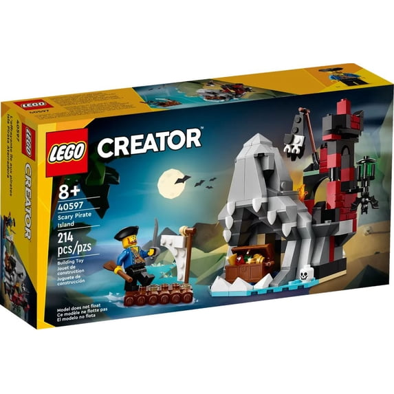 LEGO Scary Pirate Island 214 Piece Building Set 40597