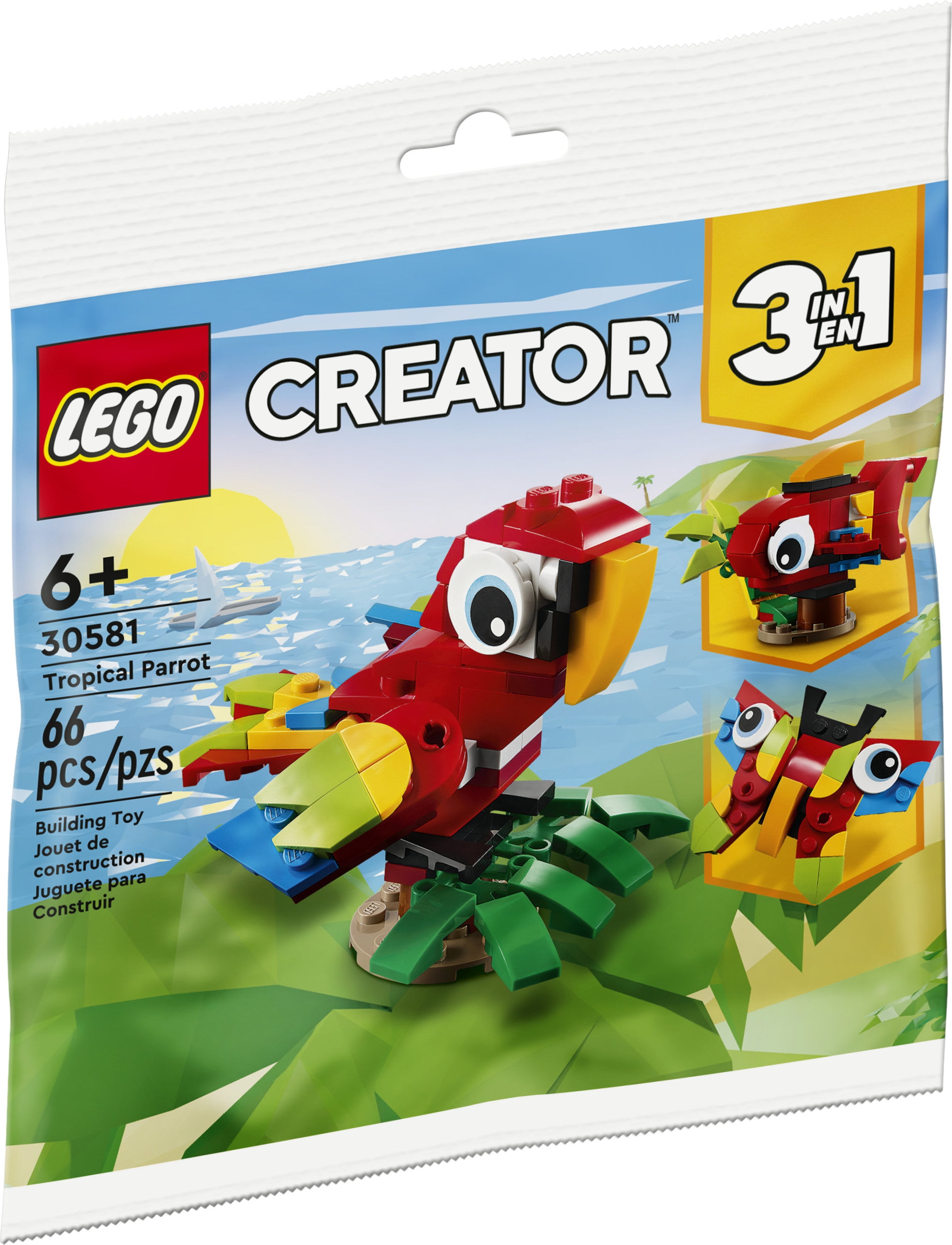 Lego parrot 2025