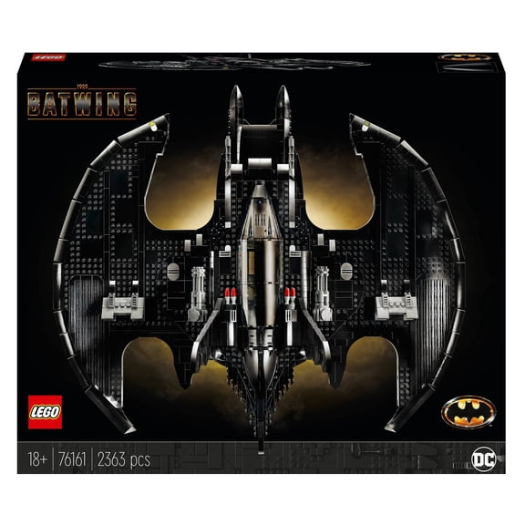LEGO DC Batman 1989 Batwing 76161 Building Set (2,363 Pieces)