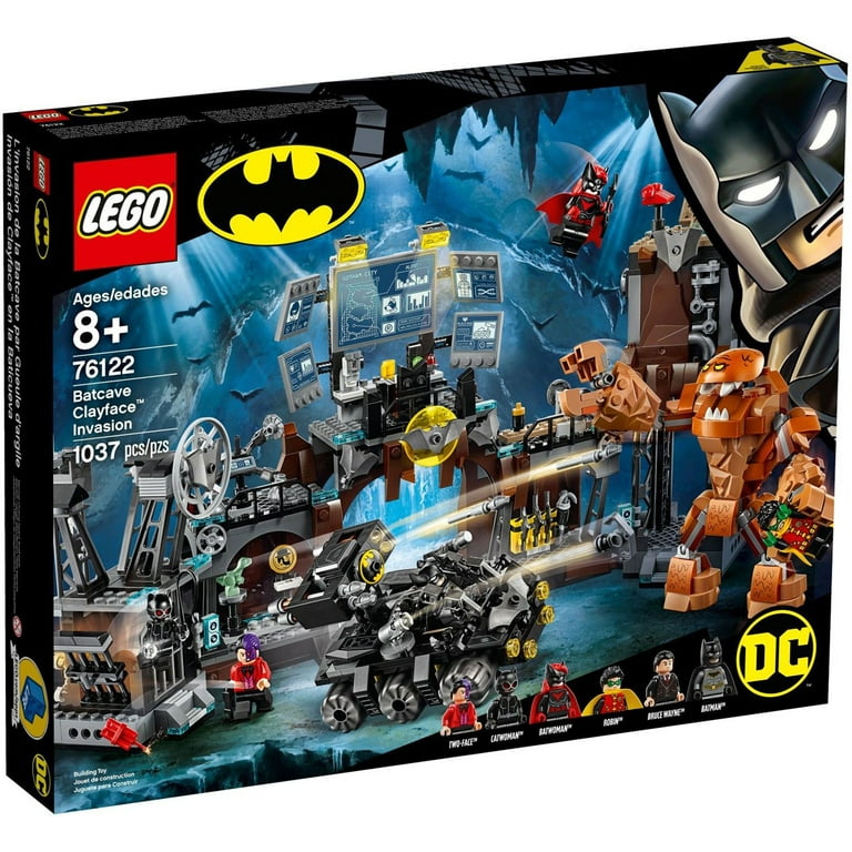 LEGO DC Batman Batcave Clayface 76122 Building Set (1037 Pieces