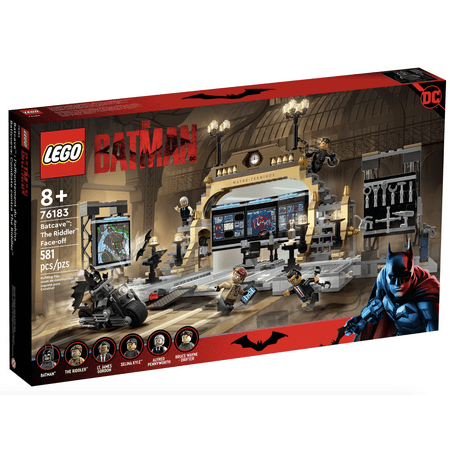 LEGO DC Batman Batcave: The Riddler Face-Off 76183 Building Kit; Cool Gotham City Batcave Toy for Kids Aged 8+ (581 Pieces)