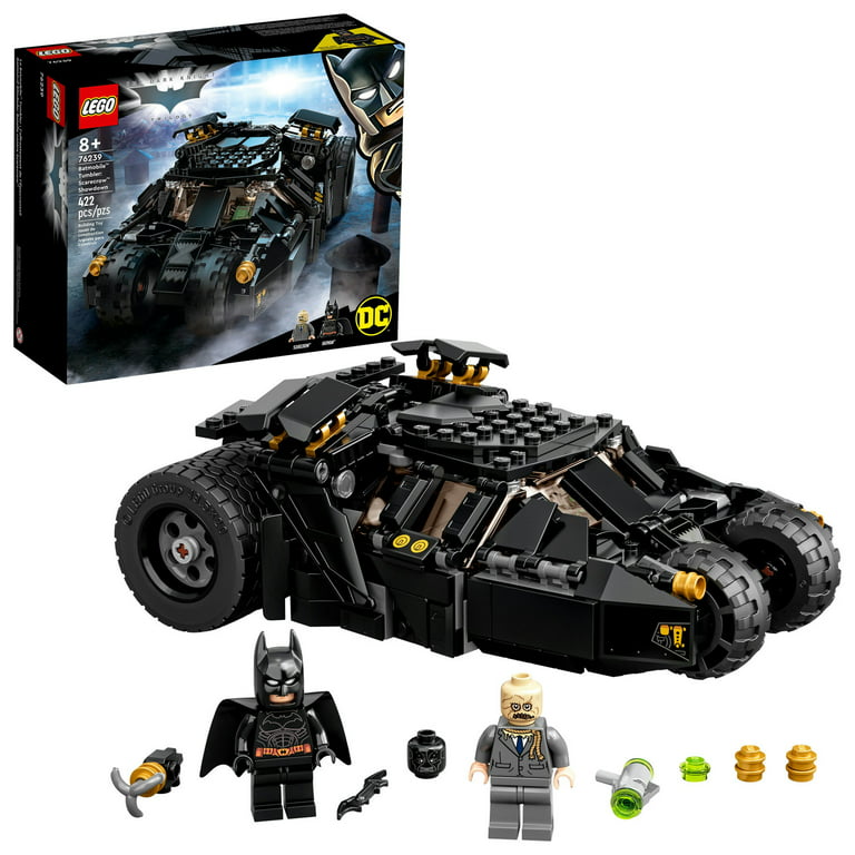 Bevidst cache Kommuner LEGO DC Batman Batmobile Tumbler: Scarecrow Showdown 76239 Building Set  (422 Pieces) - Walmart.com