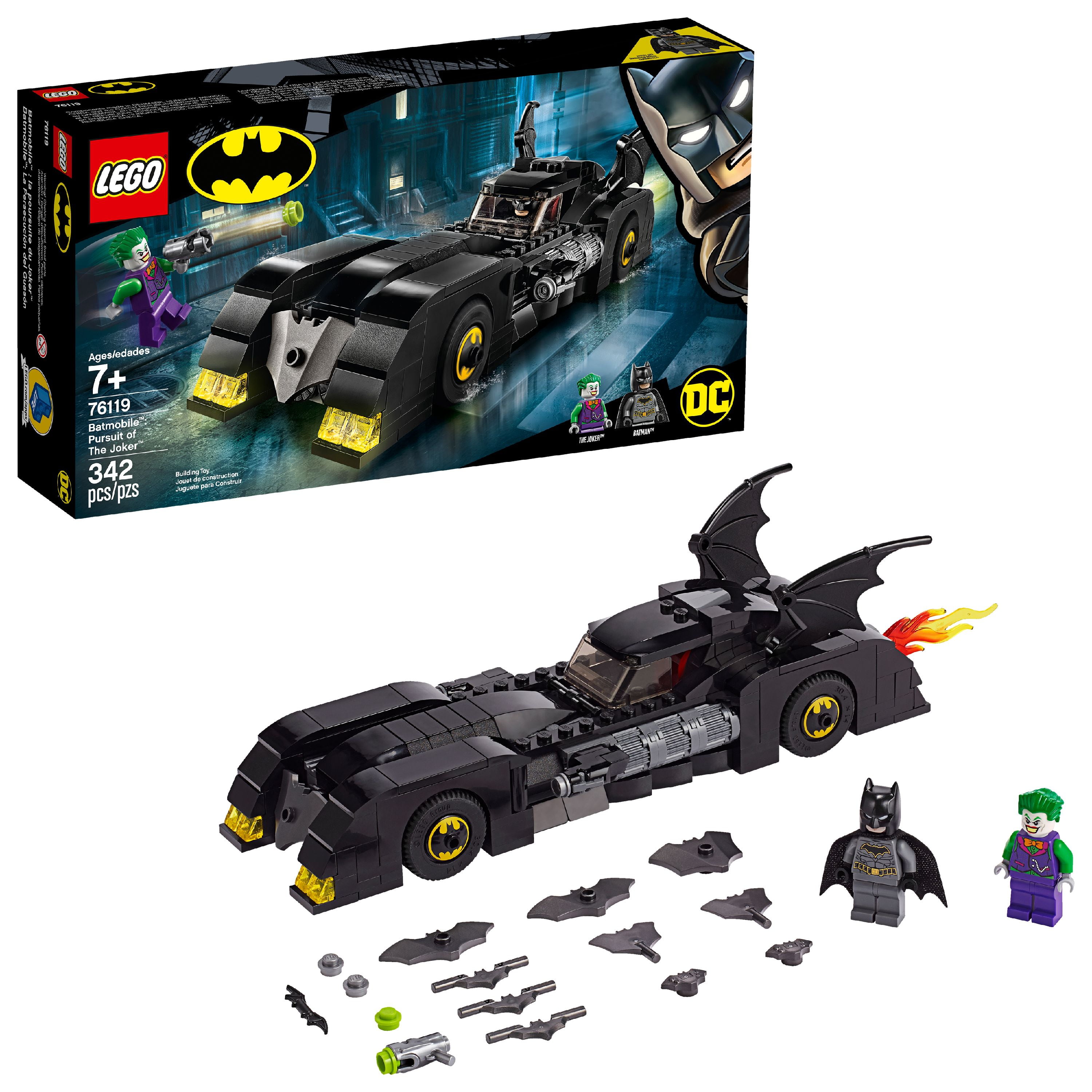 Overskyet Spændende Seaboard LEGO DC Comics Batmobile: Pursuit of The Joker 76119 Superhero Building Set  - Walmart.com