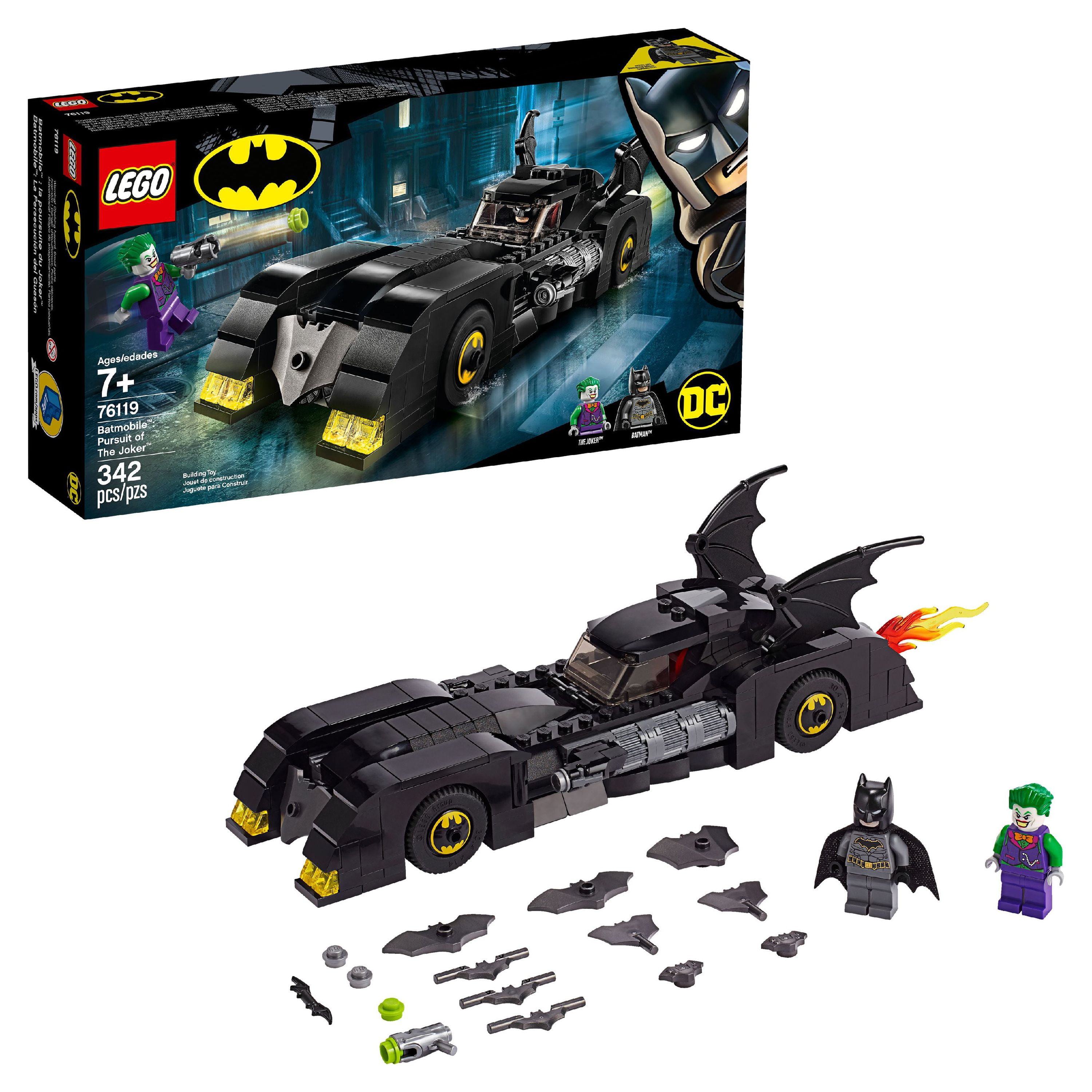 The Batman Batmobile: The Penguin Chase Lego Set 76181 DC 2022 Toy Car  Model