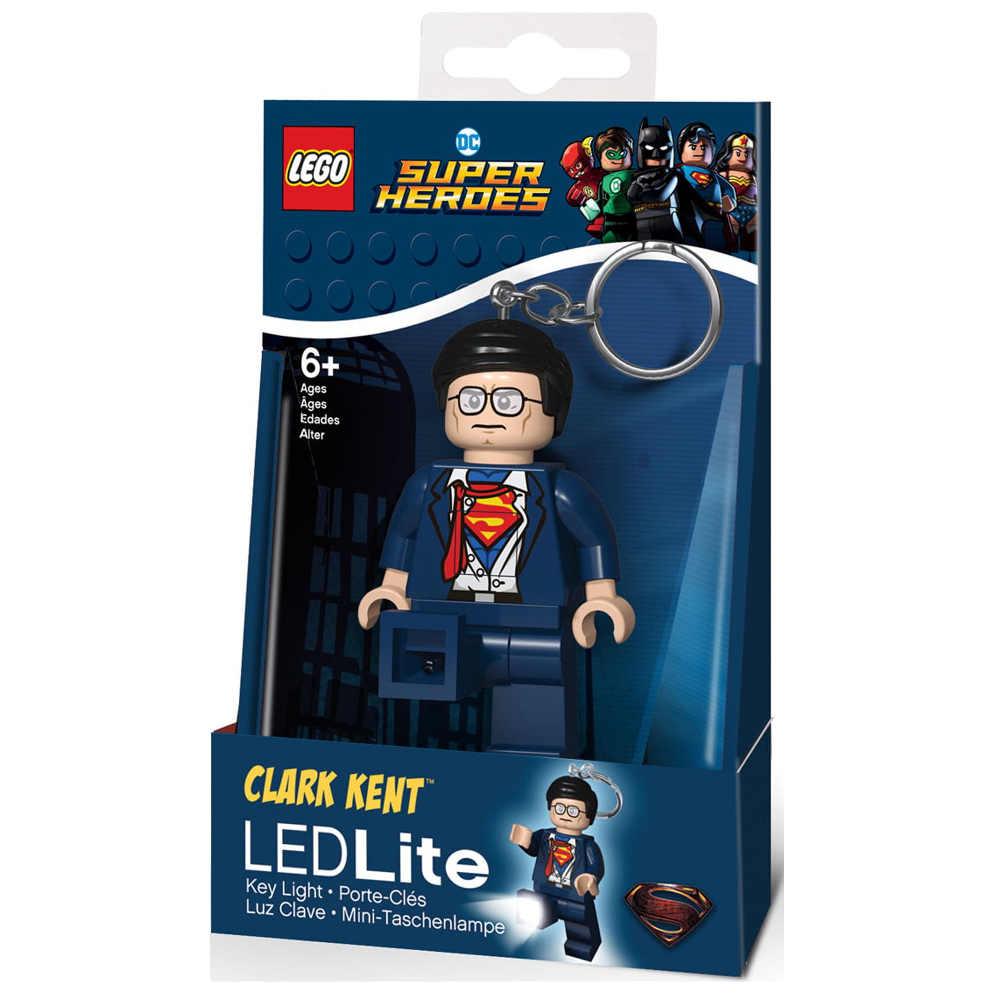 alarm sympatisk Centralisere LEGO DC Super Heroes Clark Kent Key Light - Walmart.com