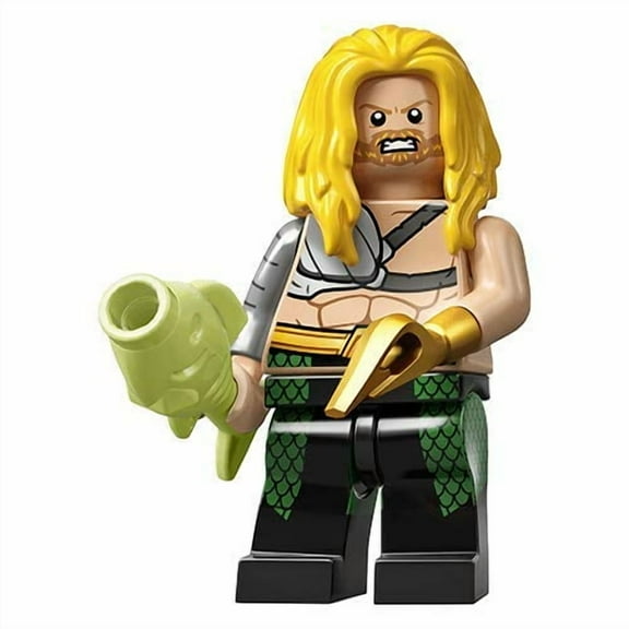 LEGO DC Super Heroes Series: Aquaman Minifigure Interlocking Block Building Sets