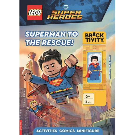 LEGO DC Super Heroes: Superman to the Rescue Activity Book (