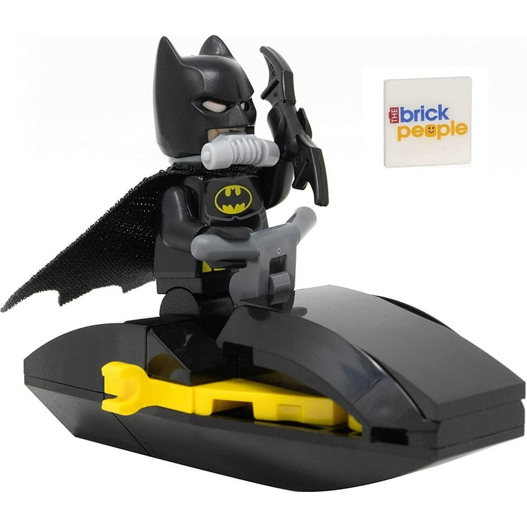 LEGO DC Superheroes: Batman Minifigure with Jet Ski and Bat-a-Rang 