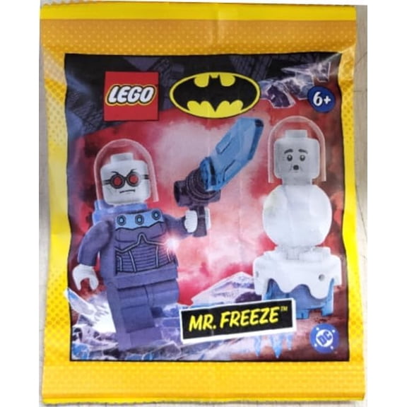 LEGO DC Superheroes: Mr Freeze Minifigure with Snowman - Ages 6+