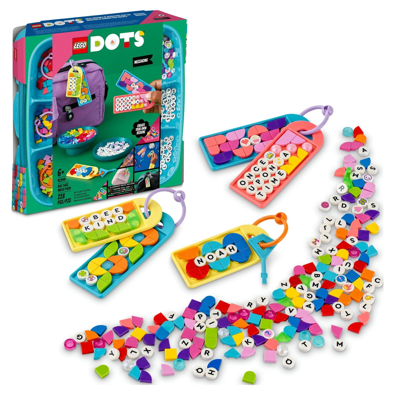 Lego dots tags
