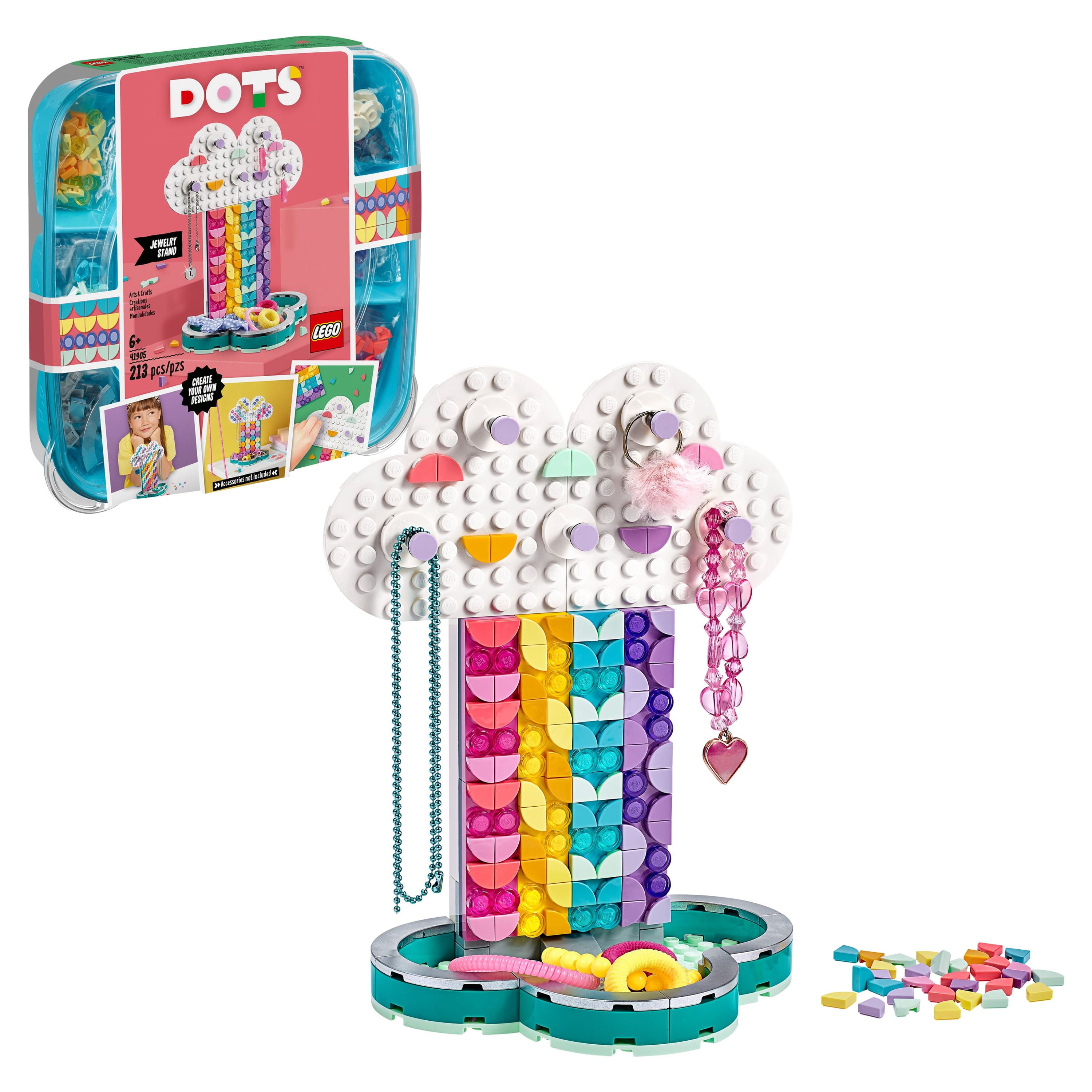 MIKIMOTO カラーストーン付きデザートピック5本セット LEGO DOTS Rainbow Jewelry Stand 41905 - Walmart.com
