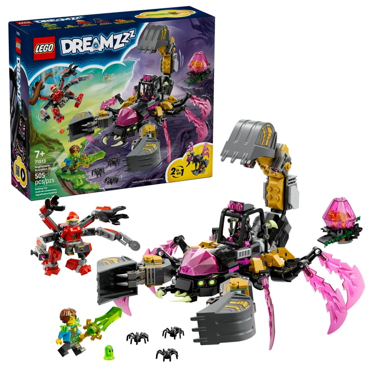 LEGO DREAMZzz Nightmare Scorpion Digger Building Toy for Boys