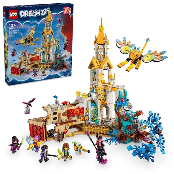 LEGO DREAMZzz Castle Nocturnia Building Toy Red 71486 with 6 Minifigures for Kids Ages 10+