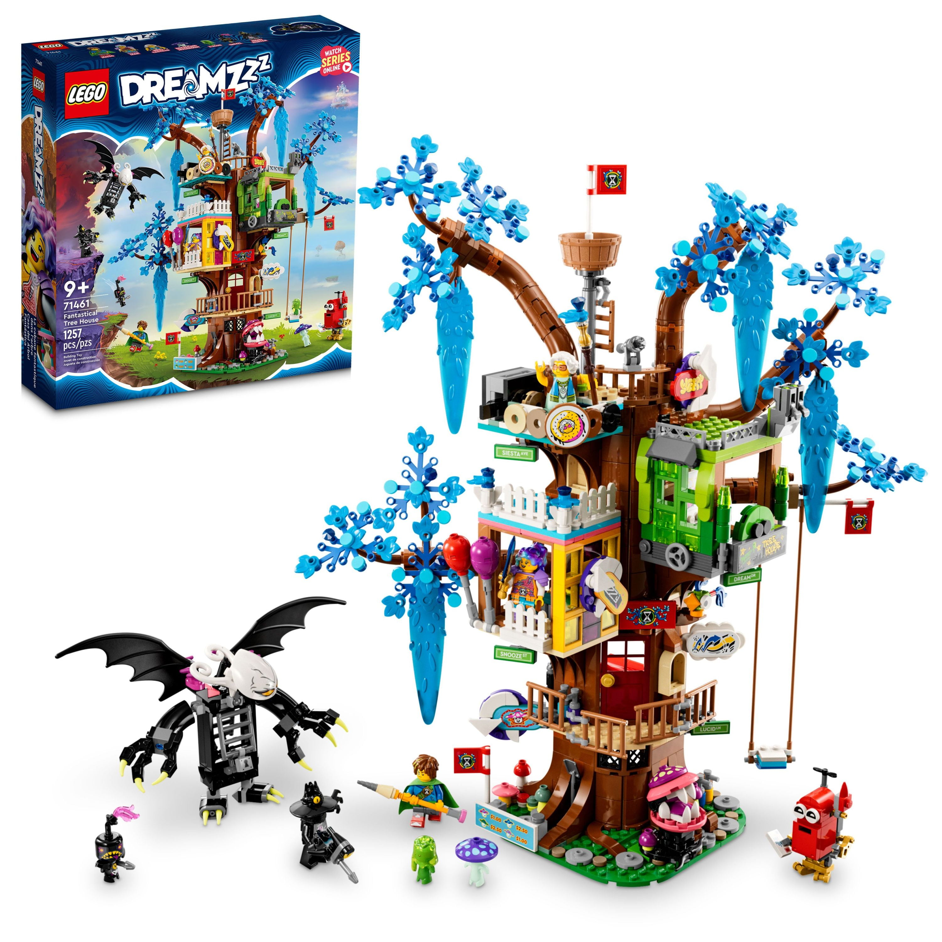 LEGO DREAMZzz Fantastical Tree House 71461 Features 3 Detailed Rooms,  Building Toy for Kids Ages 9+ with Big Imaginations, Includes Mrs.  Castillo