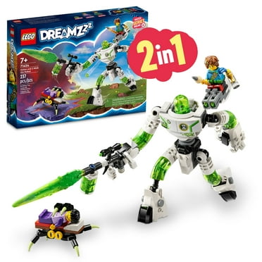 LEGO DREAMZzz Mateo and Z-Blob the Robot Building Toy Set, 2 in 1 Build Transforms Z-Blob to a Robot, Great Gift for Grandchildren or Kids Ages 7 and Up to Play with Friends or on Their Own, 71454