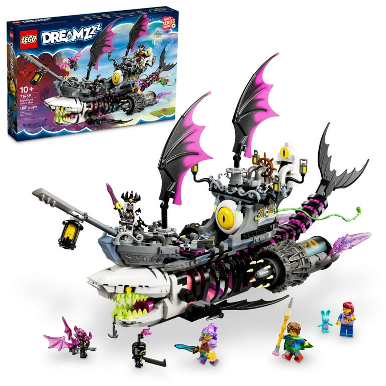 LEGO DREAMZzz Nightmare Shark Ship 71469, Building Toy Set