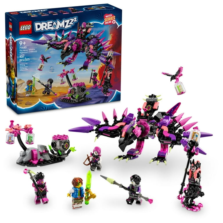 Free Shipping! LEGO DreamZzz The Never Witch's Nightmare Creatures
