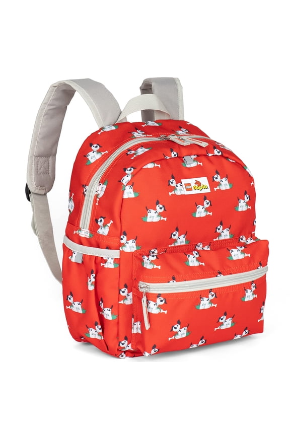 DUPLO BLOCK BACKPACK, Toddler-Sized School and Travel Bag for Boys and Girls, Dog Print One Size