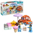thumbnail image 1 of LEGO DUPLO Bluey Ice Cream Trip with Bluey - Toddler Toy For Boys and Girls Ages 2+ - Includes Bluey Figure and Ice Cream Toy Stand -  Sensory Toy for Pretend Play - Preschool Gift Idea - 10458, 1 of 9