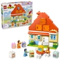 thumbnail image 1 of LEGO DUPLO Bluey: Bluey’s Family House with Memory Game - Toddler Toy For Kids Ages 3+ - Memory Game Playset Includes Bluey Figure - Preschool Toy Gift Idea  for 3 Year Old Girls and Boys - 10459, 1 of 7