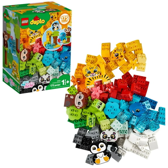LEGO DUPLO Classic Creative Animals 10934 Building Toy Set (175 Pieces)