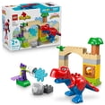 thumbnail image 1 of LEGO DUPLO Marvel Dinosaur Spidey-Rex vs. Green Goblin Building Toy for Toddlers - Spidey and His Amazing Friends Toys for Boys & Girls, Ages 2+ - Gifts for Kids - 10463, 1 of 7