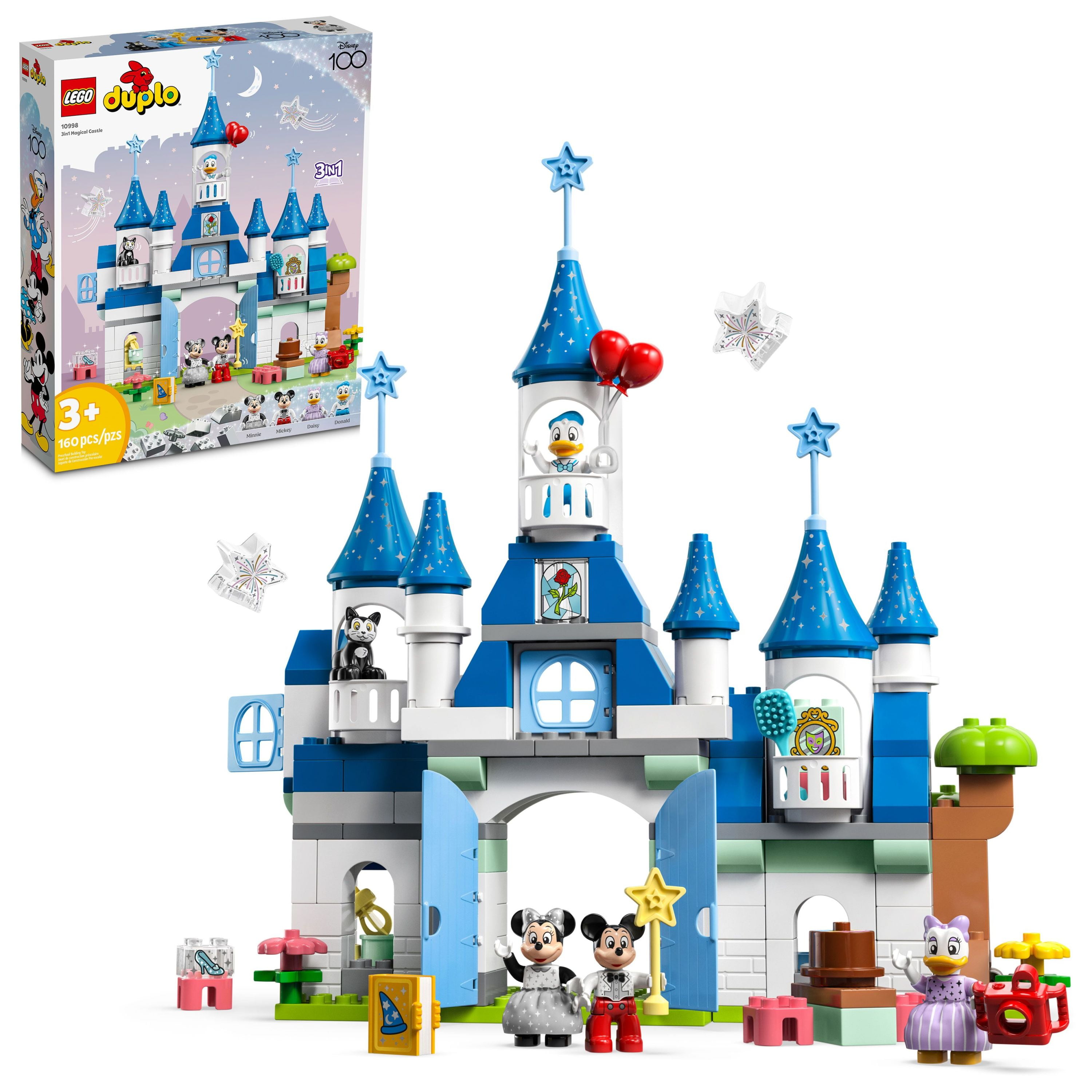 LEGO DUPLO Disney Junior Minnie's Café 10830, Preschool, Pre-Kindergarten  Large Building Block Toys for Toddlers 