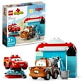 thumbnail interactive-video image 1 of LEGO DUPLO Disney Lightning McQueen & Mater Car Wash Fun, Birthday Gift for Preschoolers, 10996, 1 of 9