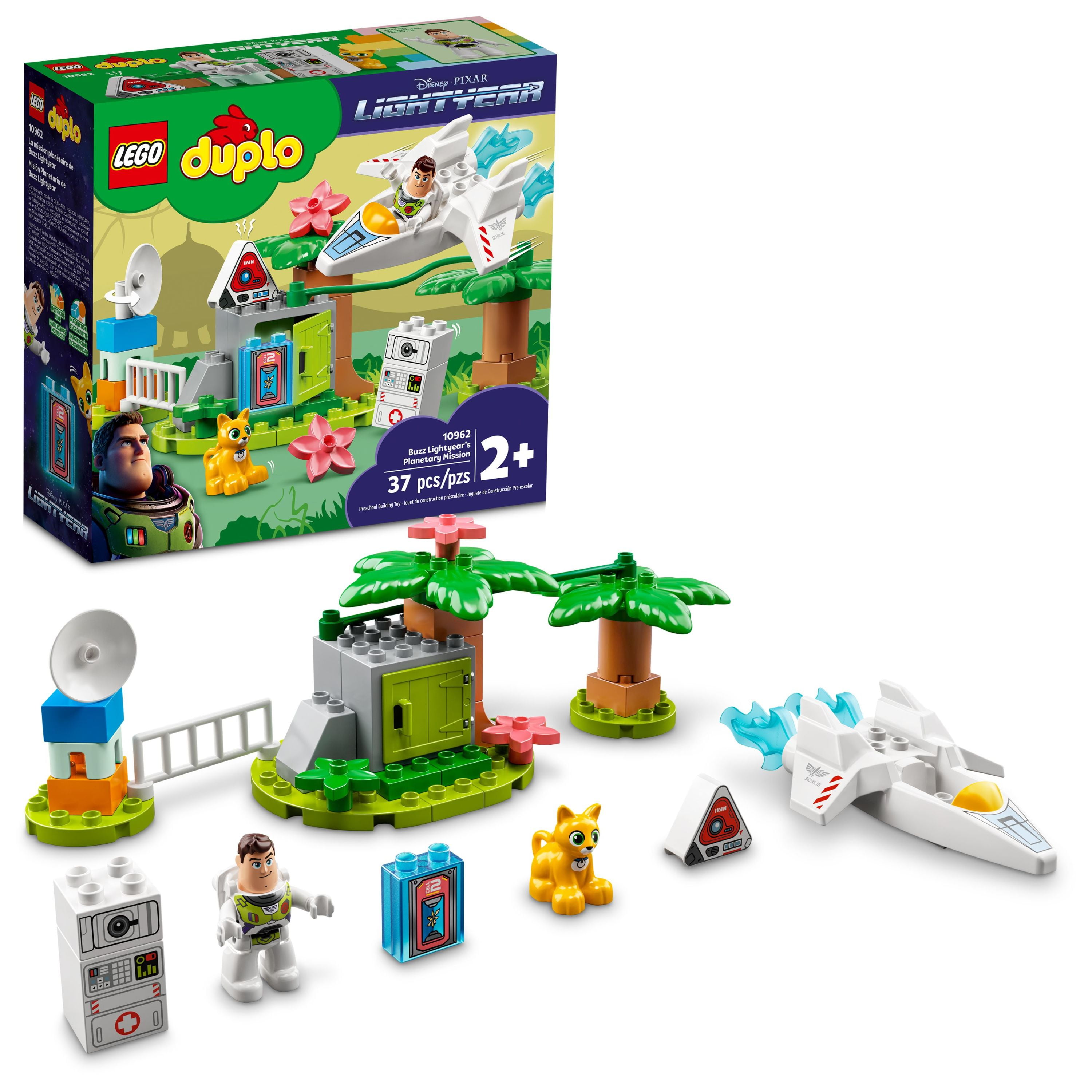 LEGO DUPLO and Pixar Buzz Lightyear's Planetary Mission Space Toys for Toddlers, Boys Girls 2 Plus Years Old with Spaceship & Robot Figure - Walmart.com