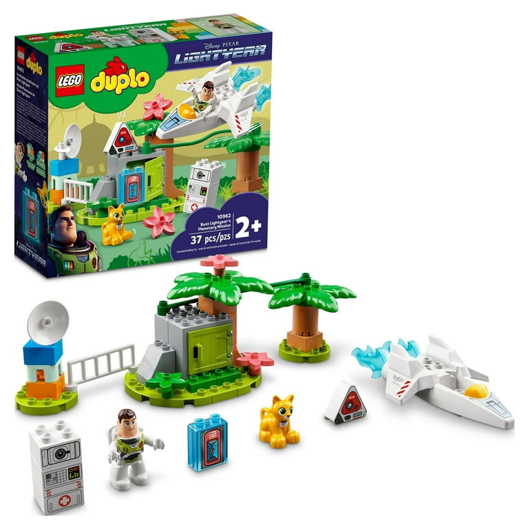 LEGO DUPLO Disney and Pixar Buzz Lightyear's Planetary Mission 10962, Space  Toys for Toddlers, Boys & Girls 2 Plus Years Old with Spaceship & Robot  Figure 