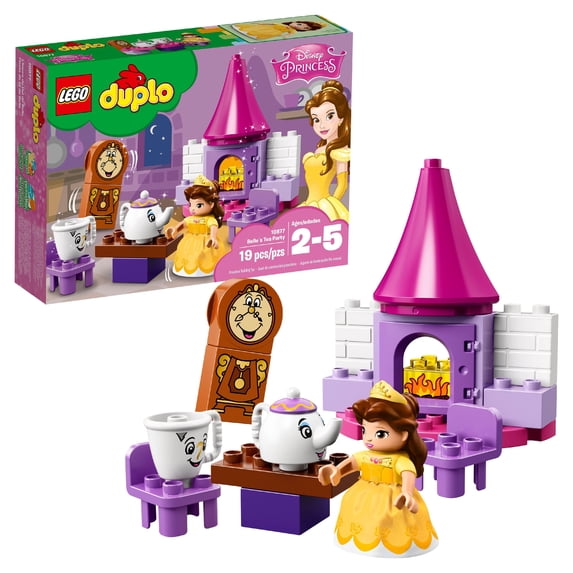 LEGO DUPLO Disney Princess Belle´s Tea Party Building Set for Toddlers 10877