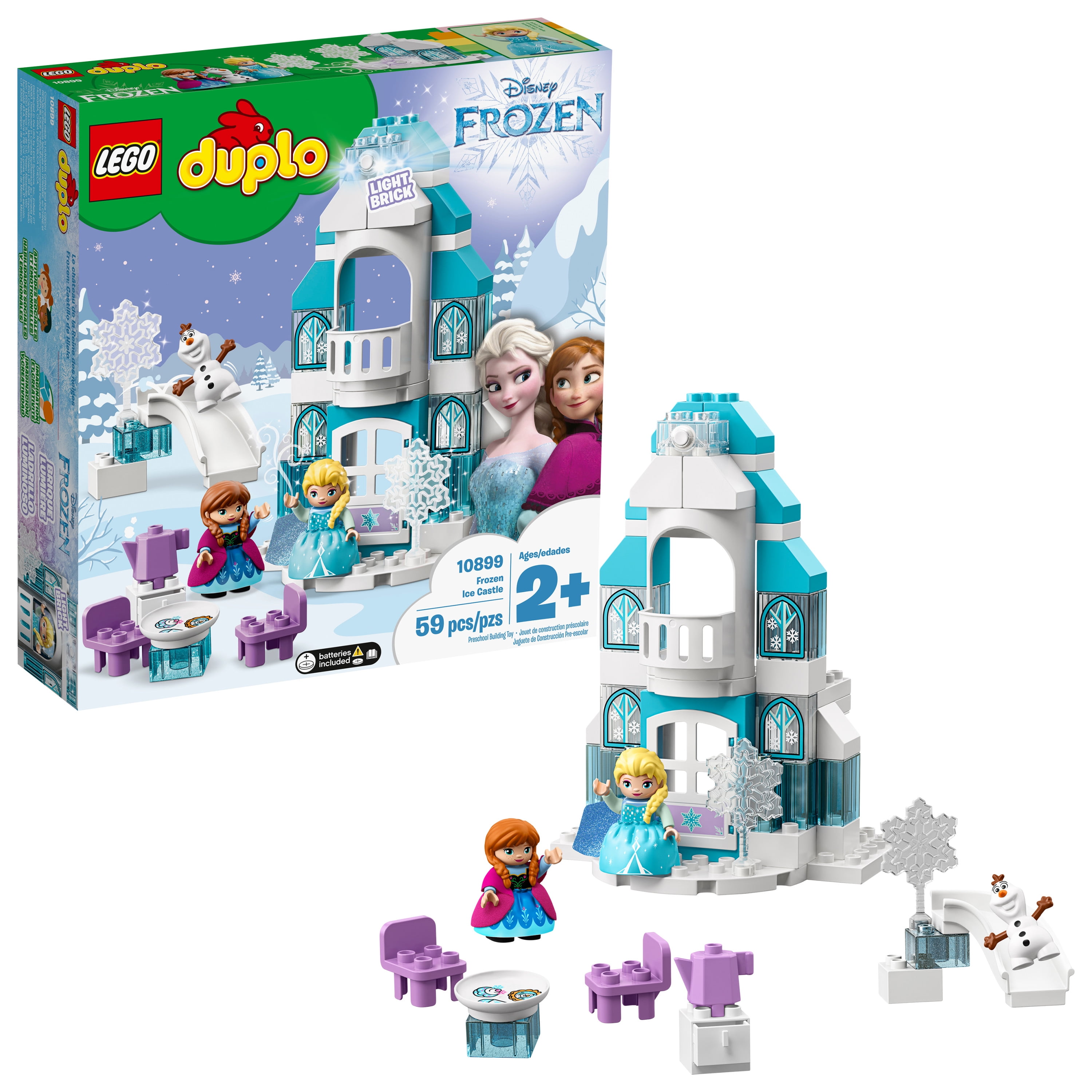 LEGO DUPLO Disney Princess Frozen Ice Castle for Preschool
