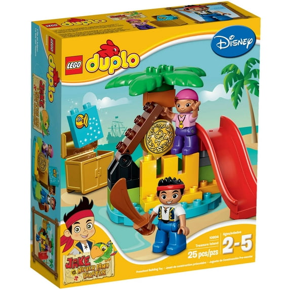 Disney Duplo Jake and the Never Land PiratesTreasure Island Set LEGO 10604