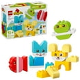 thumbnail image 1 of LEGO DUPLO My First 3 in 1 Creative Cute Pets Building Toy for Toddlers - Pretend Play Set for Boys & Girls, Ages 1.5+ - Learning & Education Toy for Preschoolers - Gift Idea for Birthdays - 10477, 1 of 8