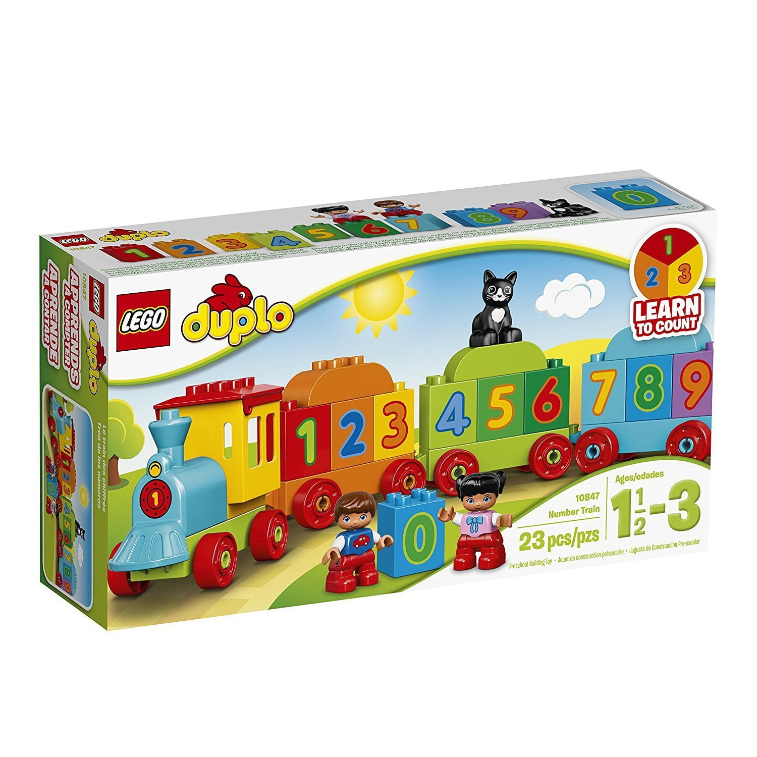 LEGO® DUPLO® - Train Tracks 10882 Toy Train Brick 23 PCS NEW SEALED