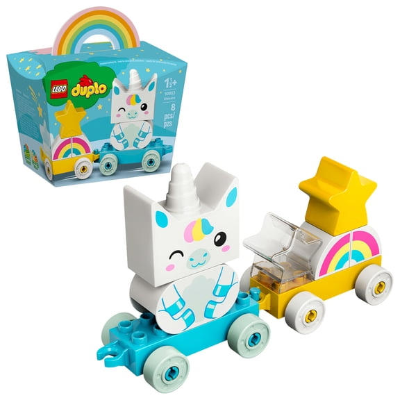 LEGO Duplo My First Unicorn 10953; Great Toy for Imaginative Learning through Play (8 Pieces)