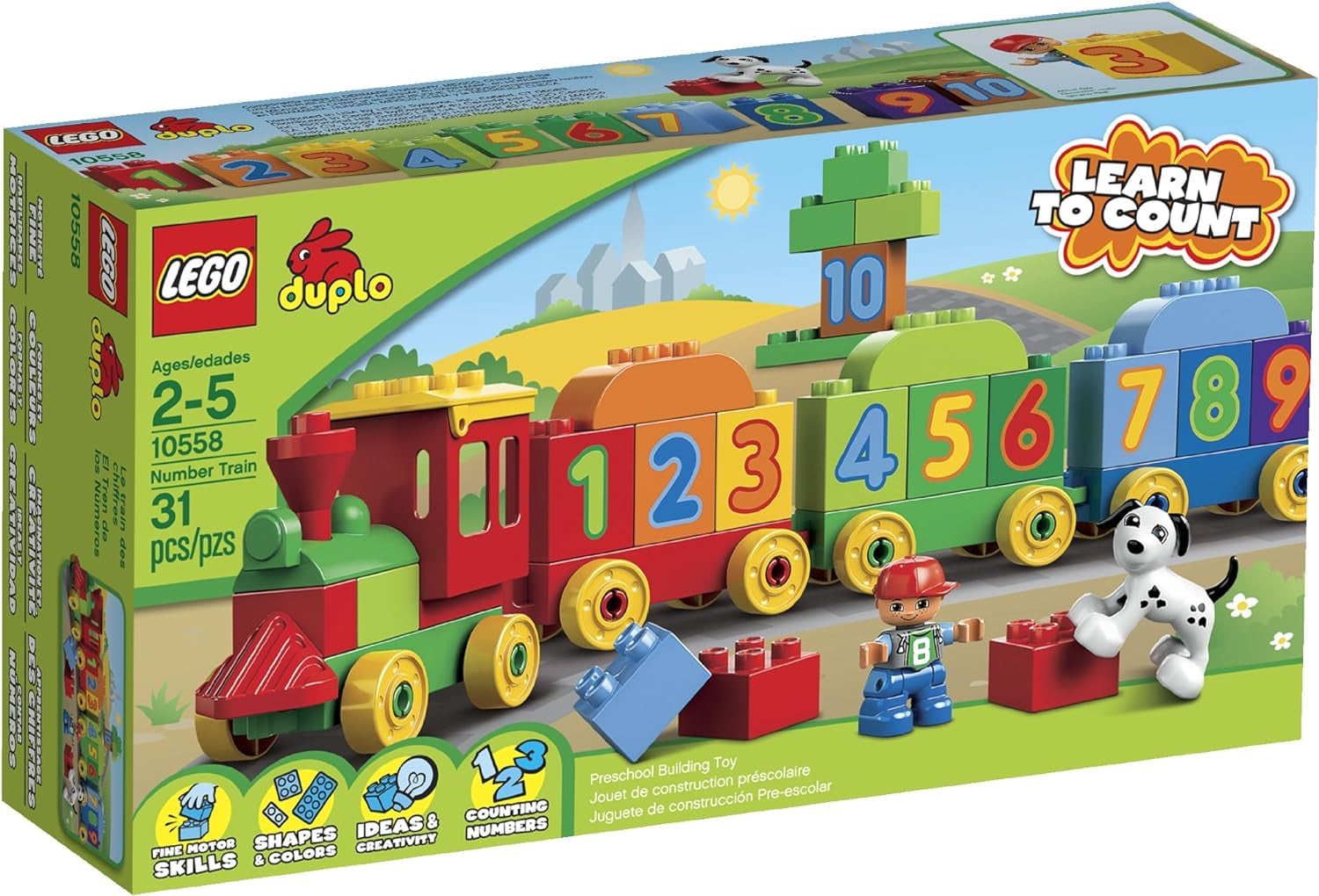 LEGO DUPLO LEGOville - My First Train Set - - Fat Brain Toys