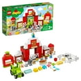 thumbnail image 1 of LEGO DUPLO Town Barn, Tractor & Farm Animal Care 10952 Building Toy Set (97 Pieces), 1 of 7
