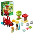 thumbnail image 1 of LEGO DUPLO Town Farm Tractor & Animal Care 10950 Creative Playset for Toddlers (27 Pieces), 1 of 10