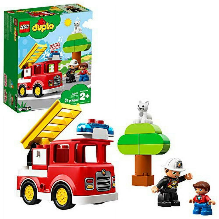 LEGO DUPLO Town Fire Truck 10901 Building Blocks 21 Pieces