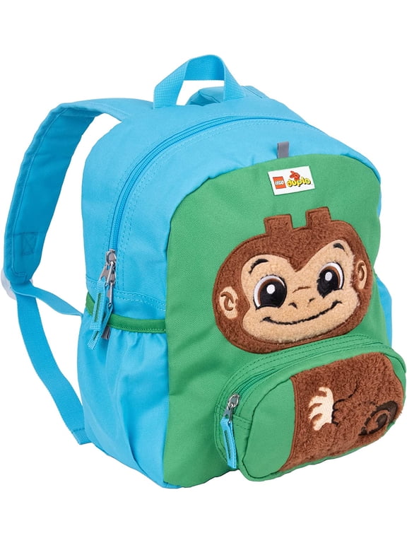 DUPLO Unisex Toddler Sized School and Travel Backpack, Monkey