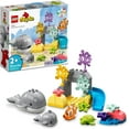 thumbnail image 1 of LEGO DUPLO Wild Animals of the Ocean Set 10972, with Whale and Turtle Sea Animal Figures & Playmat, Educational Toys for Toddlers 2 Plus Years Old, 1 of 7