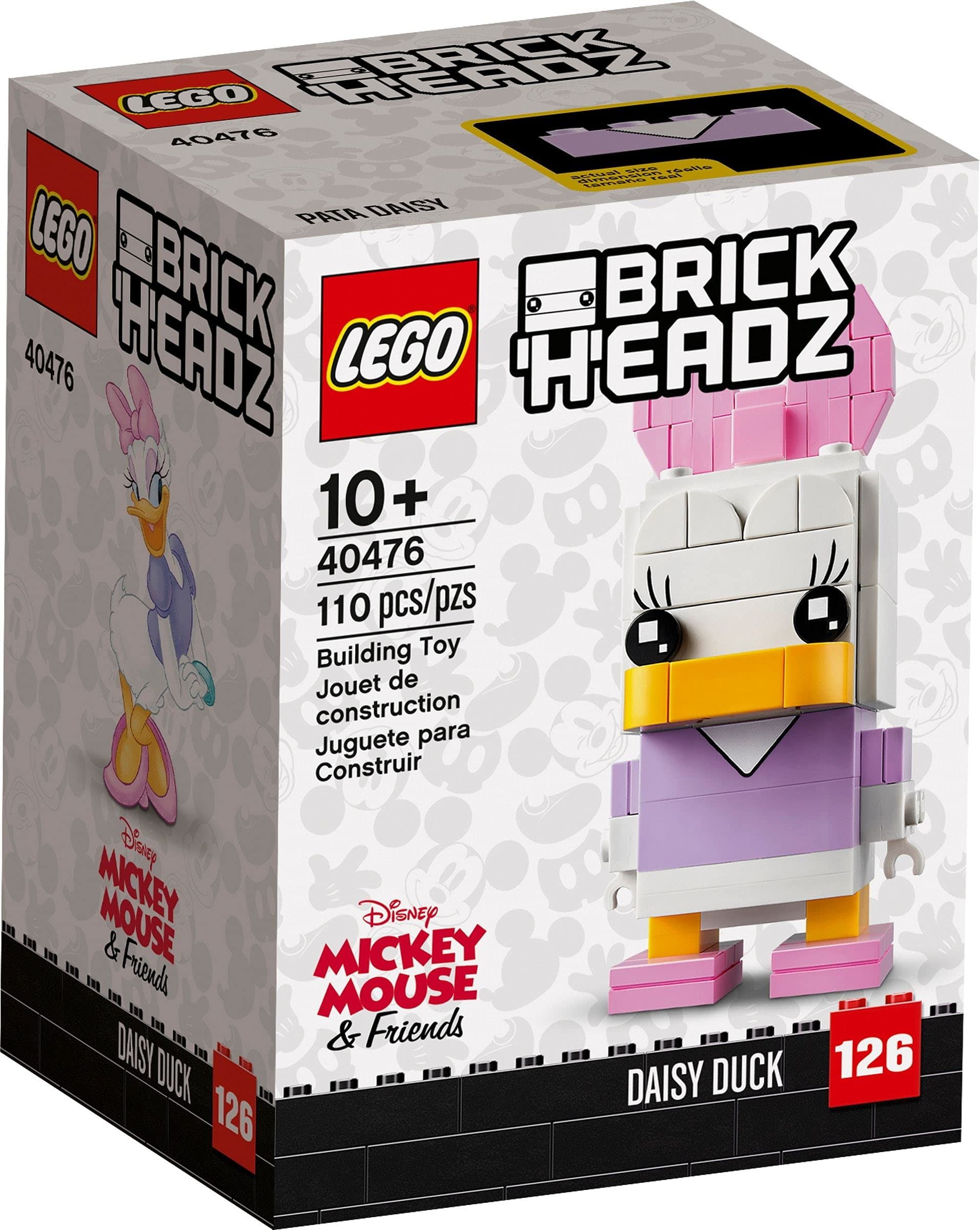 LEGO-Daisy-Duck-40476-Building