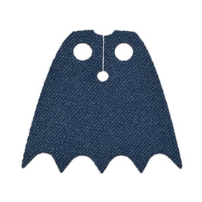 LEGO Dark Blue Batman Cape - New Spongy Fabric - LEGO figure accessory